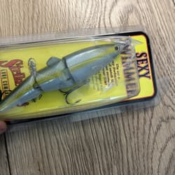Discontinued Strike King Sexy Swimmer Jointed Swimbait- Sexy Blue Back Herring - Thumbnail 3