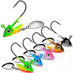 5PCS Fishing Lures Spinnerbait Spoon 10.5g Jigs Crankbait Artificial Hard Bait - Thumbnail 1