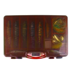 28PCS Lot Mixed Crankbait Fishing Lures Spinnerbait Jointed Bait Frog Popper Box - Thumbnail 5