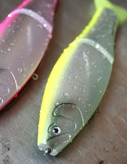 LIMITED Roman Made Negotiator from Japan Glide wood swimbait rare lure NIP HTF 8 - Thumbnail 7