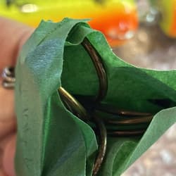 8” Mortimer Baits #121 Jointed Crankbait Trolling Musky Lure Or Pike - Thumbnail 8