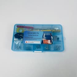 EGGRUN 176 Pcs Fishing Tackle, Fishing Accessories Kit Fishhook Set - Thumbnail 1