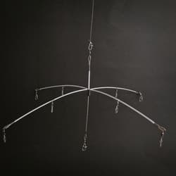 FALK Spalo FA 5-Arm Alabama Rig Soft Wire Fishing Lure Unattached Condition - Thumbnail 1