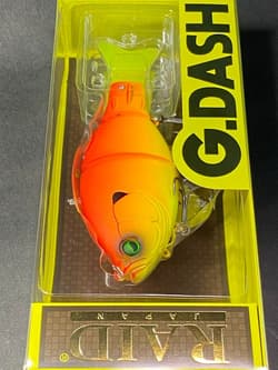 RAID JAPAN G DASH SUNSET ORANGE 130.0mm 1-3/8oz. class From Japan New Swimbait - Thumbnail 2