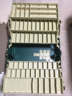 Plano Large Storage Box for Topwater Lures, Used, Fits Balsa, Ziller, Heddon - Thumbnail 2