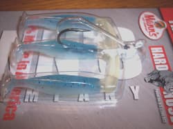 Manns Baitfish Minnow Umbrella Rig Q Paddler Weedless Shad Hardnose Discontinued - Thumbnail 6