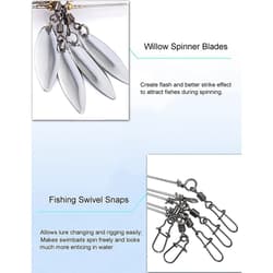 Alabama Rig Kit 5 Arms Alabama Umbrella Rig Bass Fishing Kit a Rig Fishing Lu... - Thumbnail 7