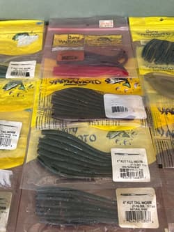 Gary Yamamoto Cut Tail 3.5 4 5 5-3/4 - Thumbnail 3