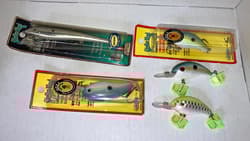 (5) Strike King NOS Lures: Pro-Model Series 3 (3),  4 (1), KVD Wild Shiner (1) - Thumbnail 1