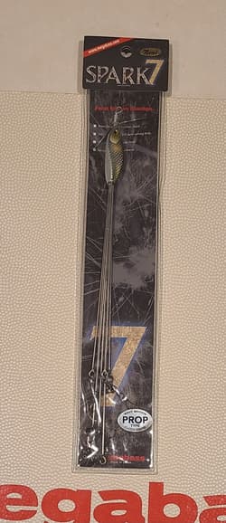 WOW! Megabass SPARK7 SEVEN  PROP Umbrella RIG "AYU" WAVE MOTION PROP 10" - Thumbnail 1