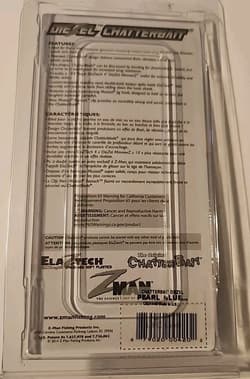 New Z-Man ChatterBait DieZel Fishing Lure 1/4 oz CBD14-08 Pearl Blue Mustad Hook - Thumbnail 4