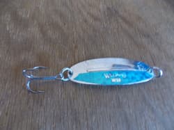 Williams W50 Wabler Trolling-Jigging Fishing Spoon W/Prism Approx 2.75"  4/26 - Thumbnail 1