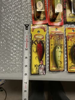 9 New Strike King Crankbaits Pro Model Series Lures Lot Series 3 5 Red Eye Shad - Thumbnail 7