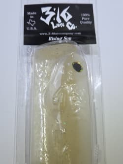 3:16 Lure Company Rising Son Weedless swimbait 7"  Disco NIP - Thumbnail 3