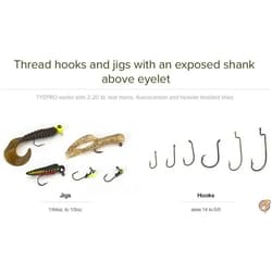 TYEPRO Original Knot Tying Fishing Accessories Fishhook Threader Line Cut - Thumbnail 7