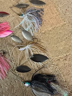 Jackal OSP Evergreen Spinnerbait 6pcs Set Used, Slight Scratches/Slight Rust - Thumbnail 4