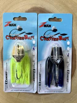 Z-man (Lot Of 2) Chatterbait Original, Bass Fishing, New, Free Shipping! NWT! - Thumbnail 6