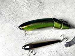 weeble YATTABAIT & YATTABAIT Tech SET 1.65oz Swimbait Japan Fishing Lure USED - Thumbnail 4