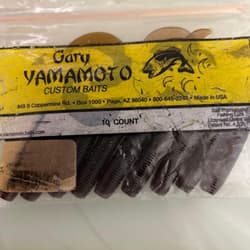 Imo Grub, Flappin' Grub Double Tail, Swim Senko, Gary Grub, Cut Tail - Thumbnail 4