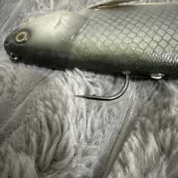 Baitsmith OG  ” kokanne H  swimbait 9” SUPER RARE Red Gills - Thumbnail 13