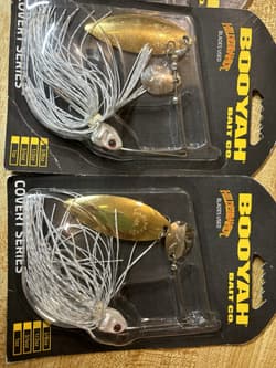 4 Booyah Covert Spinnerbaits 3/8oz.Willowleaf - Thumbnail 8
