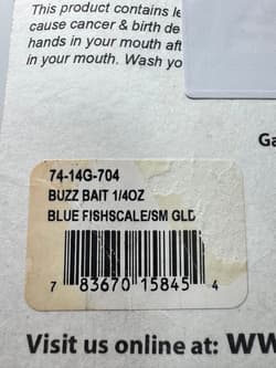 Gary Yamamoto Jumbo Bass Bluefish - Thumbnail 2