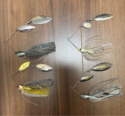 Spinnerbait 4-piece set Super Eruption Sinn Kusu Mini Daiwa - Thumbnail 1