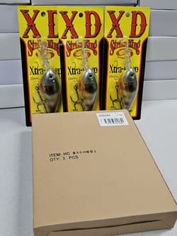 (3) Discontinued Strike King KVD 8.0XD Dealer Box...Neon Bluegill...NIB!!! - Thumbnail 1