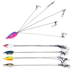5PCS/Set Alabama Rigs 5 Arms Umbrella Rig Fishing Lure 18cm Fish Bait Kit Tackle - Thumbnail 3