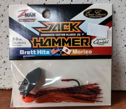 Z-Man Jack Hammer Fire Craw CBJH38-14 Chatterbait 3/8 oz. - Thumbnail 1