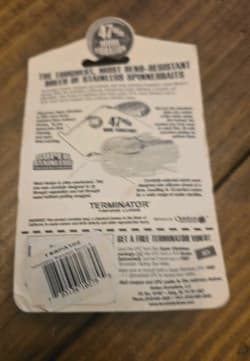 Rare Terminator Super Stainless Spinnerbait Lot Of 3  - Thumbnail 8