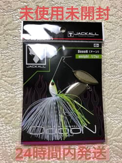 JACKALL DoN Spinnerbait Chart-Back White 1/2oz New Unused Fishing Lure - Thumbnail 1
