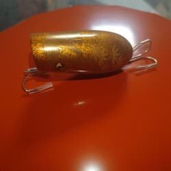 DOWLUCK Kaga Lacquer Handmade Lure Gold Bamboo Forest Tiger Old-style - Thumbnail 2