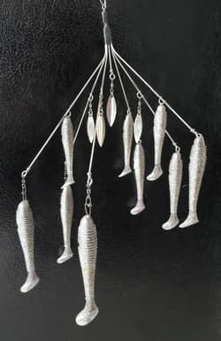 Mega Baitball - Premium Hardware - Alabama Umbrella Rig - BAITS NOT INCLUDED - Thumbnail 1