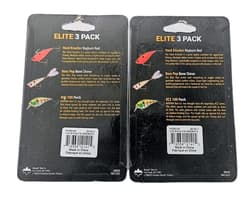 (Set of 2) Booyah Elite 3 Pack Hardbait Fishing Lure Kits 6 Lures In Set New  - Thumbnail 10