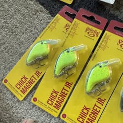 Lot of 12 New Assorted Strike King Chick Magnet  JR Crankbait Fishing Lure - Thumbnail 6