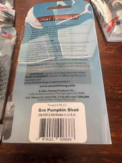 Z-Man Project Z Chatterbait 1/2 Oz - Lot of 12 - Thumbnail 3