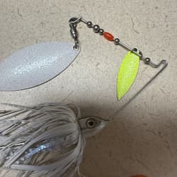 (Lot Of 3) Eco Pro TUNGSTEN Spinnerbaits And Buzzbait Custom Painted Blades - Thumbnail 2