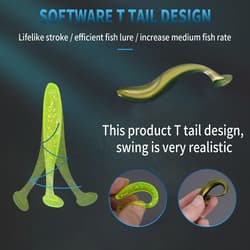 21Pcs 5 Arms Alabama Umbrella Rig for Bass Striper Rig Fishing Lures Bait Kit wi - Thumbnail 7