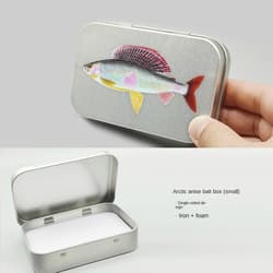 Grayling Trout Pattern Fly Metal Bait Box Fly Fishing  Accessories Fly Bait7095 - Thumbnail 7
