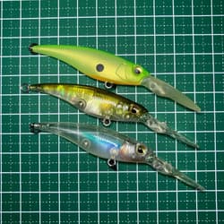 Megabass Shading X Silent Shad Lure Set 3pcs Hard Baits Fishing Accessories - Thumbnail 7
