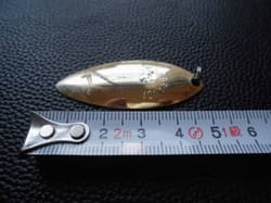 Valuable, scarce, Vintage HILDEBRANDT spinnerbait blade 1 x 2 pieces = 3 piece - Thumbnail 4