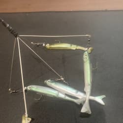 Alabama Rig Fishing Lure lightweight ready to use fast ship - Thumbnail 2