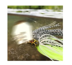 Faisox Fishing Chatterbait Kit with 5 Colorful Lures and Storage Box - Thumbnail 4