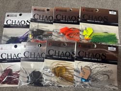 CHAOS Chatterbait 17 piece set 3/8oz 1/2oz - Thumbnail 2