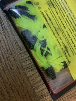 Mr. Crappie Strike King 1.75 IN Crappie Thunder Tuxedo Black Chart - Thumbnail 6