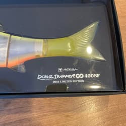 JACKALL DOWZ SWIMMER 400SF MARUHATA PHANTOM FLAME CHART 21.2oz 400mm From Japan - Thumbnail 3