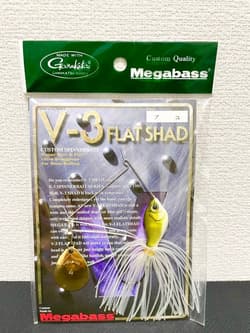 Megabass V-FLAT Spinnerbait Set 3 Types Shad Mini Power Bomb Fishing Lure - Thumbnail 3