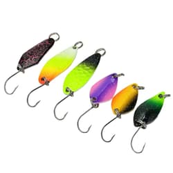 Fishing Accessories Hard Baits Sequined Fishing Spoon Lure Casting Spinner Baits - Thumbnail 6