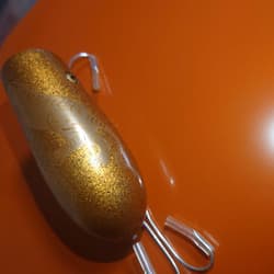 DOWLUCK Kaga Lacquer Handmade Lure Gold Bamboo Forest Tiger Old-style - Thumbnail 5